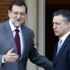 Mariano Rajoy e Iñigo Urkullu, en la Moncloa en enero del 2013.-Foto: JUAN MANUEL PRATS