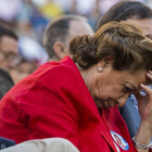 Rita Barberá, en un mitin del PP en Valencia.-MIGUEL LORENZO