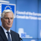 Michel Barnier, negociador de la UE.-THIERRY MONASSE