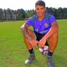 Iban Salvador, ayer en Melgaço.-RVCF