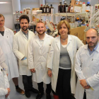 El grupo de investigación Bioorgánica, de la UBU.-ISRAEL L. MURILLO