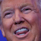 Trump, durante un acto de campaña en Pensilvania, este martes.-REUTERS / CARLO ALLEGRI