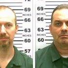 Davis Sweat (izquierda) y Richard Matt, los dos presos fugados de la prisión Clinton, en Nueva York.-Foto: EFE / NEW YORK STATE POLICE