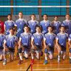Integrantes del equipo de voleibol masculino de la Universidad de Valladolid.-Pablo Requejo