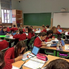 Clase en un colegio en Valladolid-ICAL