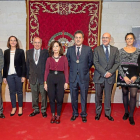 Roberto Díez, Pilar Vicente, Manuel Fariña, Pilar Molestina, José Ribagorda, Jesús Julio Carnero, Esther Mínguez y Pedro Pablo Santamaría.-El Mundo