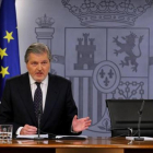 El portavoz del Gobierno, Íñigo Méndez de Vigo, tras el Consejo de Ministros.-JUAN MANUEL PRATS