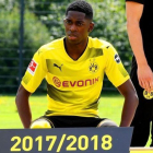 Dembélé, el pasado miércoles, en la sesión fotográfica del Borussia Dortmund.-PATRIK STOLLARZ