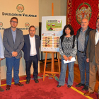 Acto de presentación ayer de las VI Jornadas Gastronómicas que tendrán lugar en Cigales.-EL MUNDO