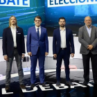 Candidatos en el debate autonómico-ICAL