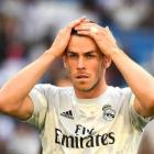 Bale se lamenta de una ocasión fallada ante el Valladolid.-