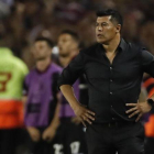 José Almirón, hasta ahora técnico de Lanús, de Argentina, futuro entrenador de Las Palmas.-EFE / DAVID FERNÁNDEZ