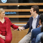 Cifuentes y Casado en una foto de archivo.-EUROPA PRESS