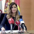 Susana Suárez en su comparecencia de ayer.-S. G. C.