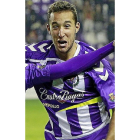 Ángel celebra un gol.-J. M. LOSTAU