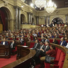 El pleno del Parlament.-DANNY CAMINAL