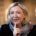 Marine Le Pen, en una fotografía de archivo, en marzo de 2014.-