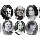 De izquierda a derecha y de arriba abajo: Harriet Tubman, Eleanor Roosevelt, Rosa Parks, Wilma Mankiller, Susan B. Anthony, Sojourner Truth, Clara Barton, Elizabeth Lady Stanton, Margaret Sanger y Rachel Carson.-Foto: WOMEN ON 20S