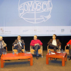 Momento de la mesa moderada por Felipe Ramos (izquierda).-J.M. LOSTAU