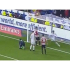 Cristiano Ronaldo hizo un gesto confuso cuando Morata resolvió el encuentro ante el Athletic.-EL PERIÓDICO