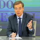 Germán Barrios durante su intervención en ‘La Quinta Esquina’, emitido anoche en La 8 de Valladolid.-J. M. LOSTAU