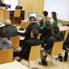 El Mancha y sus hermanos en el juicio. PHOTOGENIC