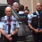 El cardenal George Pell a su arribo a la Corte Suprema de Victoria en Melbourne, Australia.-AAP EPA