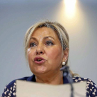 La vicepresidenta y portavoz de la Junta, Rosa Valdeón, informa de los nuevos nombramientos.-Ical