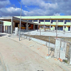 Obras en el Colegio Rosario Pereda, de Viana de Cega.-GGL SW