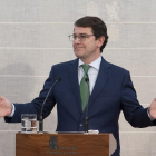 El presidente de la Junta, Alfonso Fernández Mañueco anuncia la composición del Gobierno-ICAL
