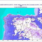 El tiempo en CyL previsto para mañana Martes.-AEMET CYL.