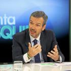 Santiago Mora durante ‘La Quinta Esquina’, programa emitido en La 8 Valladolid.-J. M. LOSTAU