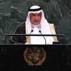 El ministro de Exteriores de Arabia Saudí, Ibrahim al Asaf.-AFP