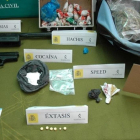 Drogas y utensilios incautados en la operación Huerto Verde.-Europa Press