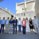 Los participantes en el encuentro organizado por la Federación Española de Municipios y Provincias.-EL MUNDO