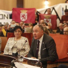 El pleno del Ayuntamiento de León aprueba la moción a favor de la Región Leonesa.-DIARIO DE LEÓN / JESÚS F. SALVADORES