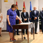 Toma de posesión de Helena Caballero.-ICAL