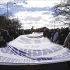 Cabecera de la vigésimo novena 'marea blanca', celebrada en Madrid, este domingo.-Foto: EFE