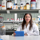 La investigadora Beatriz Ramis en las instalaciones de la Universidad de Valladolid.-PHOTOGENIC / MIGUEL ÁNGEL SANTOS