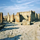 Imagen de las ruinas de la ciudad de Pompeya, destruida por la erupción del Vesubio un 24 de agosto.-INTERNET
