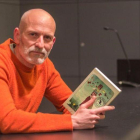 Alejandro Palomas, presentando su libro 'Un fill'.-CHRISTIAN LARACUENTE