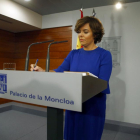Imagen de archivo de la vicepresidenta del Gobierno, Soraya Sáenz de Santamaría.-EL MUNDO