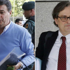 Ignacio González (izquierda) y Francisco Marhuenda.-
