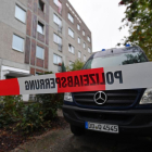 Cordón policial cerca del lugar donde se encontraban los explosivos.-HENDRIK SCHIMDT / AP