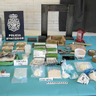 Drogas incautadas por la Policía Nacional  en una imagen de archivo.-EL MUNDO