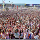 Participantes de la Holi Run en Arroyo-J. M. Lostau