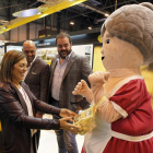 La consejera de Agricultura y Ganadería, Milagros Marcos, visita la VII edición de la Feria Fruit Attraction.-ICAL