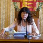 La concejala de Cultura y Turismo, Ana Redondo, ayer durante la rueda de prensa-EL MUNDO