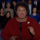 Stacey Abrams da la réplica demócrata al discurso de Trump.-X00514