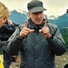 El cineasta David Lynch, durante el rodaje de la serie 'Twin Peaks'.-